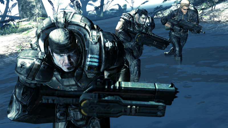 Illustration for article titled Marcus, Dom, And Wesker Party In Lost Planet 2